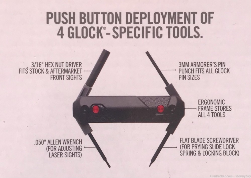 Real Avid Glock Cleaning Kit Gun Boss, 4-in-1 Tool, Smart Mat & Field Guide-img-4