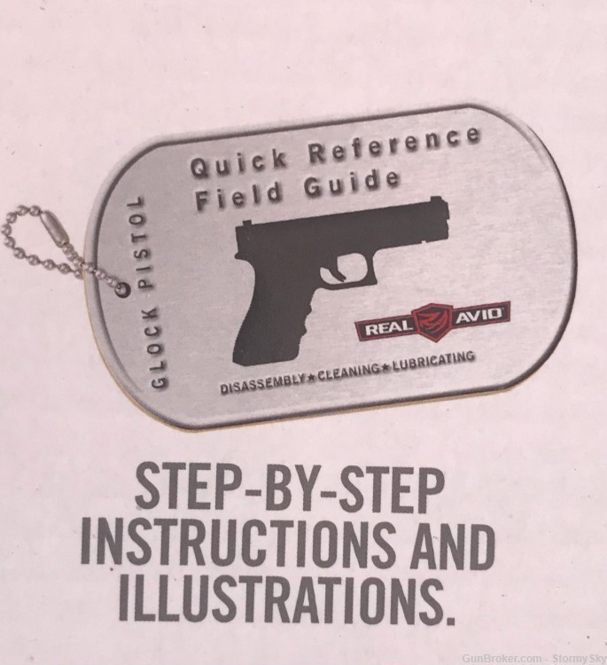 Real Avid Glock Cleaning Kit Gun Boss, 4-in-1 Tool, Smart Mat & Field Guide-img-3