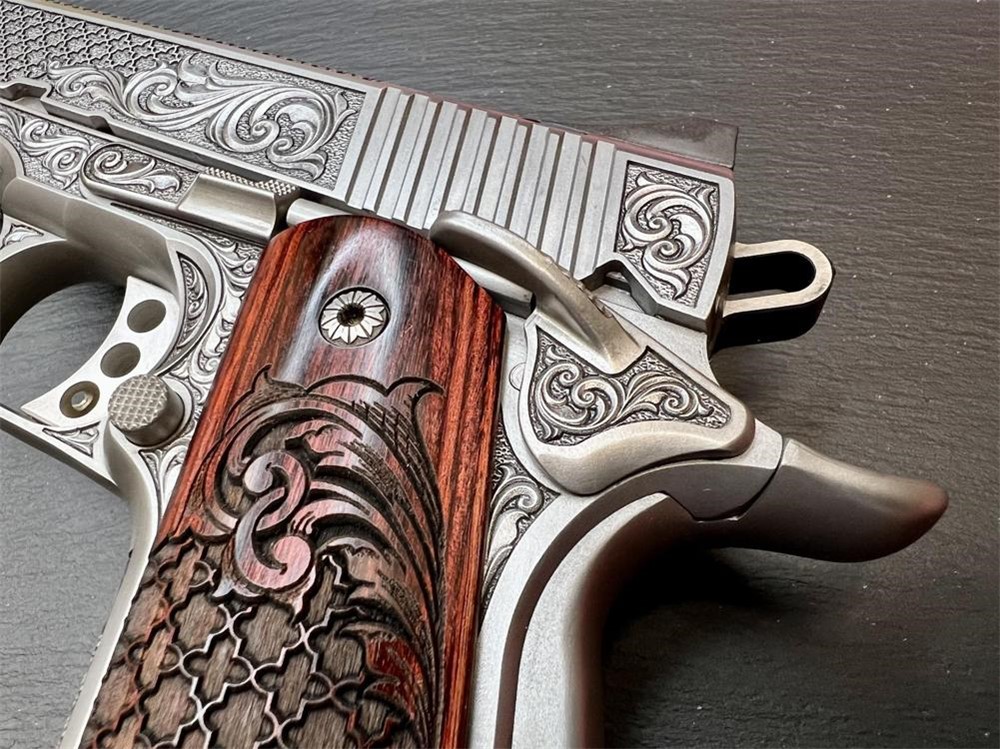 Kimber 1911 Custom Engraved Royal Chateau AAA by Altamont .45ACP-img-2