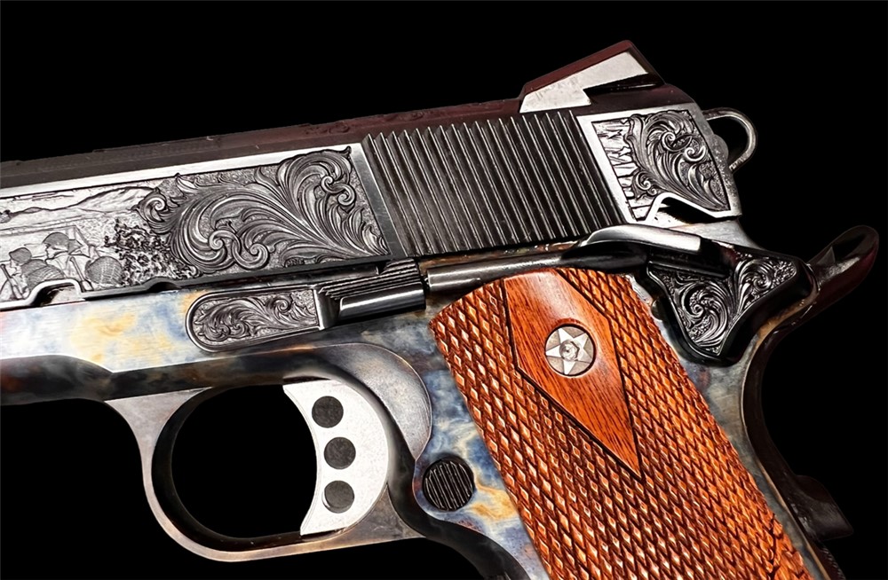 Springfield 1911 .45 ACP Custom Case Hard D-Day Commemorative by Altamont-img-4