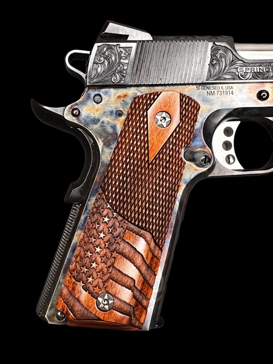 Springfield 1911 .45 ACP Custom Case Hard D-Day Commemorative by Altamont-img-13