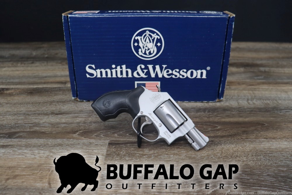 Smith & Wesson 637 Airweight .38 Spl. +P Double Action Revolver w/ Box-img-0