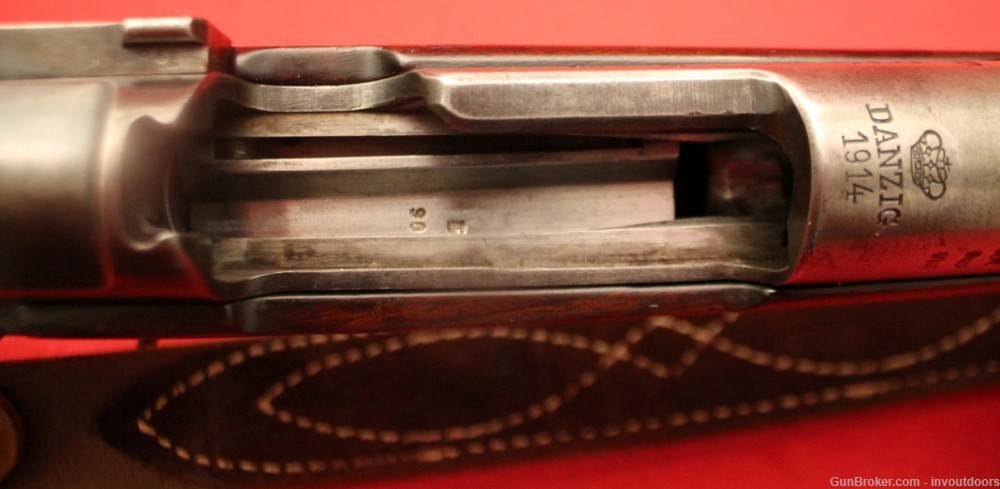 Danzig 1914 KAR 98 8mm Mauser Sporter 24"-barrel rifle.-img-18