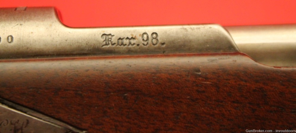 Danzig 1914 KAR 98 8mm Mauser Sporter 24"-barrel rifle.-img-9