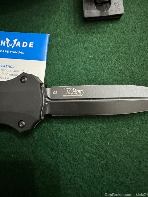 BENCHMADE MINI INFIDEL BLACK NOS AUTHENTIC BENCHMADE-img-2