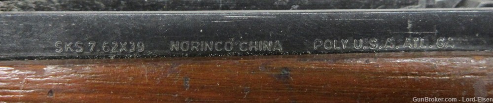 Chinese SKS Rare Arsenal 6666 Poly USA Import Matching Numbers 7.62x39mm -img-3