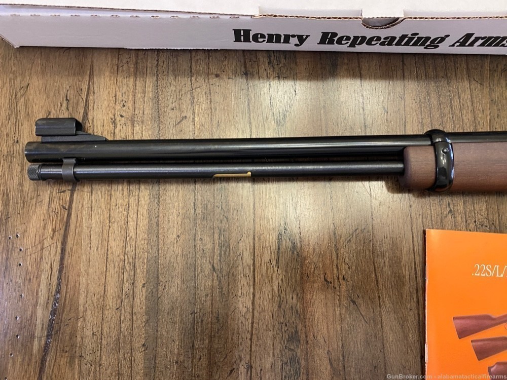 Henry Repeating Arms Classic Lever Action Rifle .22 S/L/LR 18.5” H001 NIB-img-5