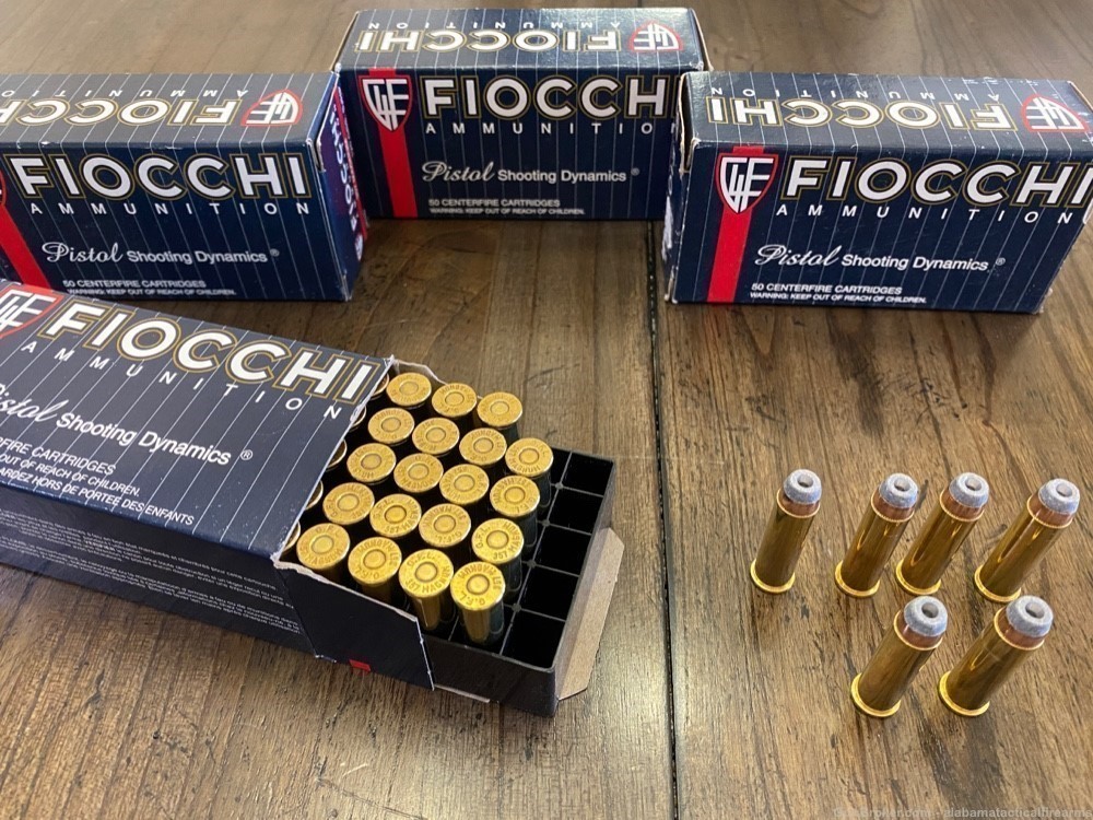 200 Rounds Fiocchi Ammunition .357 Magnum 125 Grain SJHP -img-0