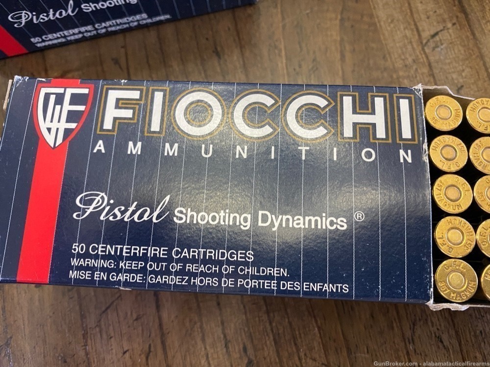 200 Rounds Fiocchi Ammunition .357 Magnum 125 Grain SJHP -img-3