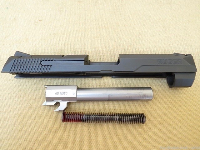 Ruger American .45 Cal Pistol Slide + Barrel & Recoil Assembly-img-3