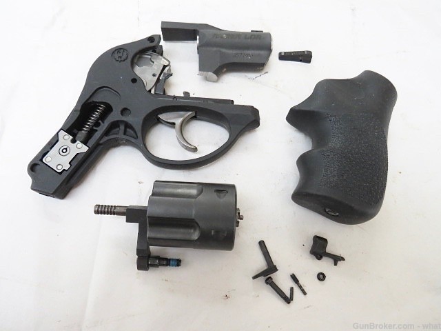 Ruger LCR .357 Magnum Revolver Parts Lot Cylinder Trigger ETC-img-0