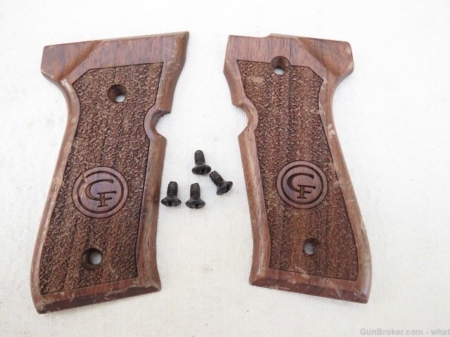 Chiappa  M9-22 .22 LR Pistol Wood Grips & Grip Screws-img-0