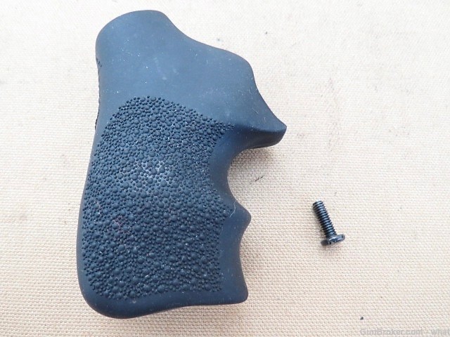Ruger LCR .38 Special Revolver Black Rubber Grips & Grip Screw-img-2