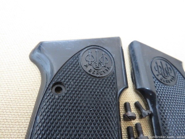 Beretta Model 21A Pistol Grips with Grip Screws-img-3