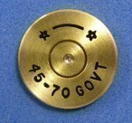 Starline  45-70 GOVT  Brass Cartridge Hat Pin  Tie Tac  Ammo Bullet-img-0