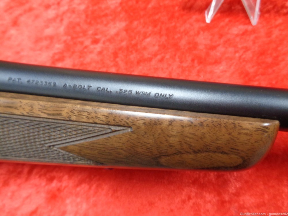 Browning A Bolt II 325 WSM Hunter Wood Stock Leupold Scope Rings WE TRADE!-img-4