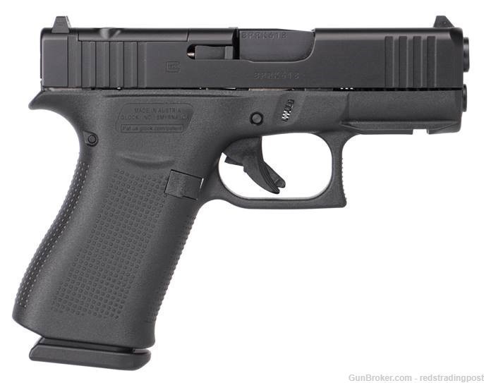 Glock 43X MOS 9mm 3.41" Barrel Optics Ready Pistol UX4350201FRMOS-img-0