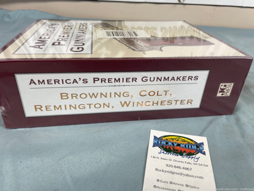 Hardcover Books! America's Premier Gunmakers Colt Browning Winchester Rem-img-2