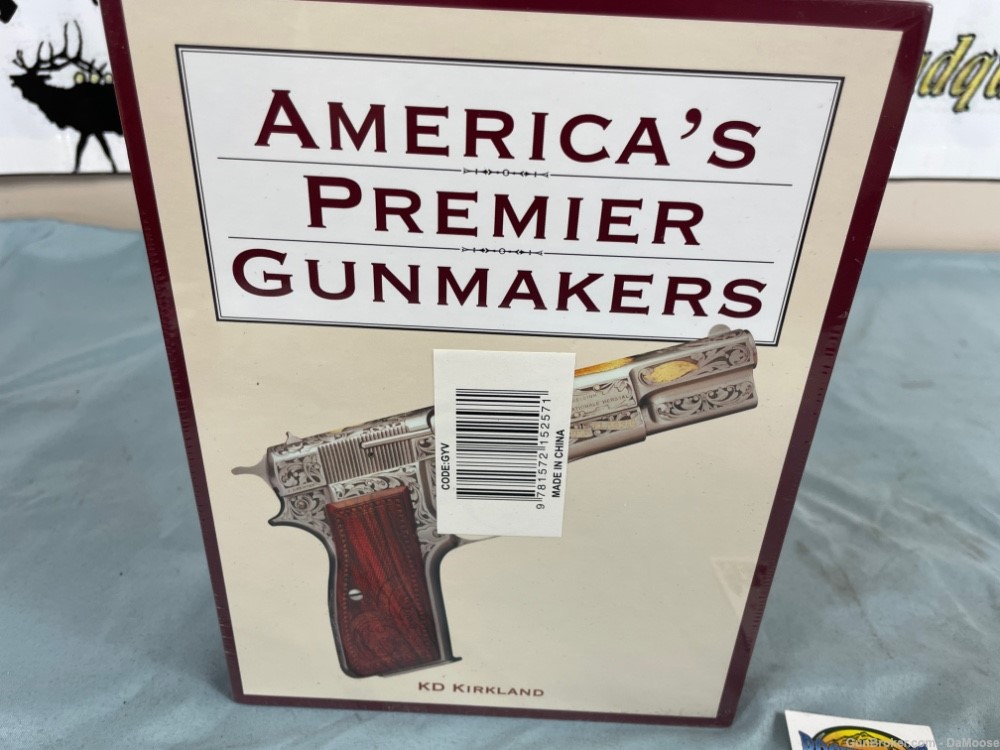 Hardcover Books! America's Premier Gunmakers Colt Browning Winchester Rem-img-1