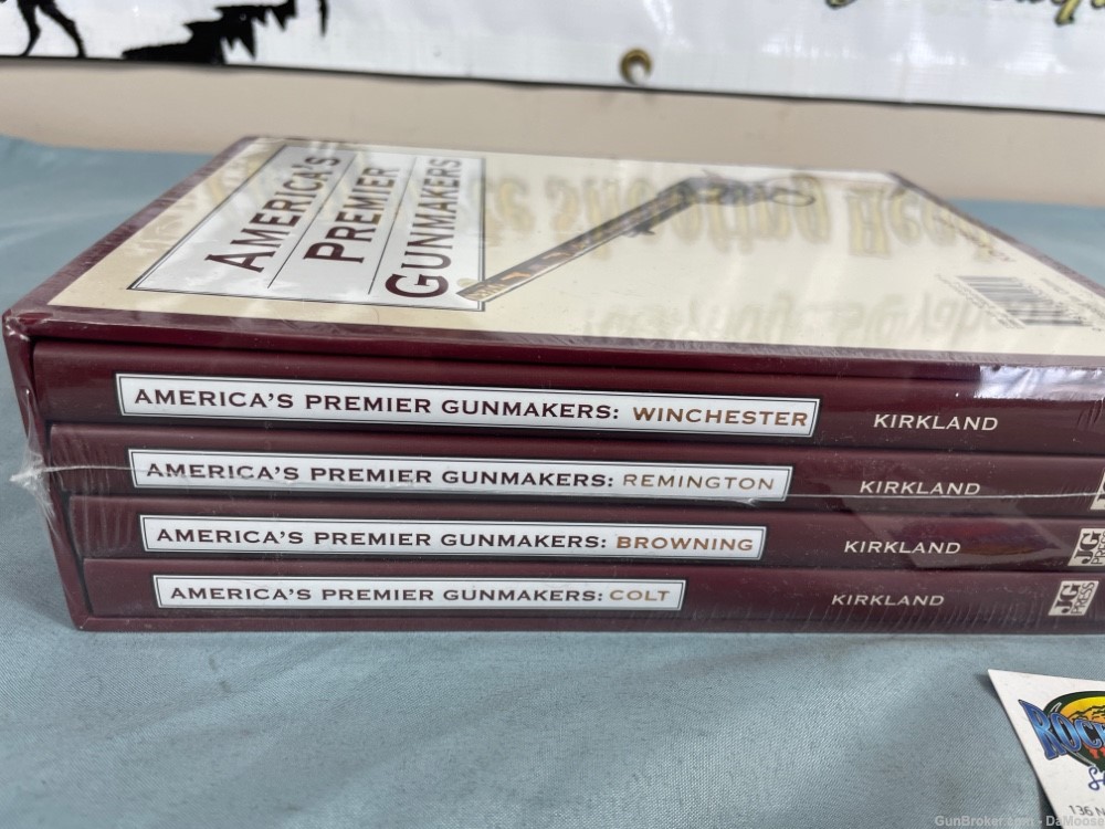 Hardcover Books! America's Premier Gunmakers Colt Browning Winchester Rem-img-0