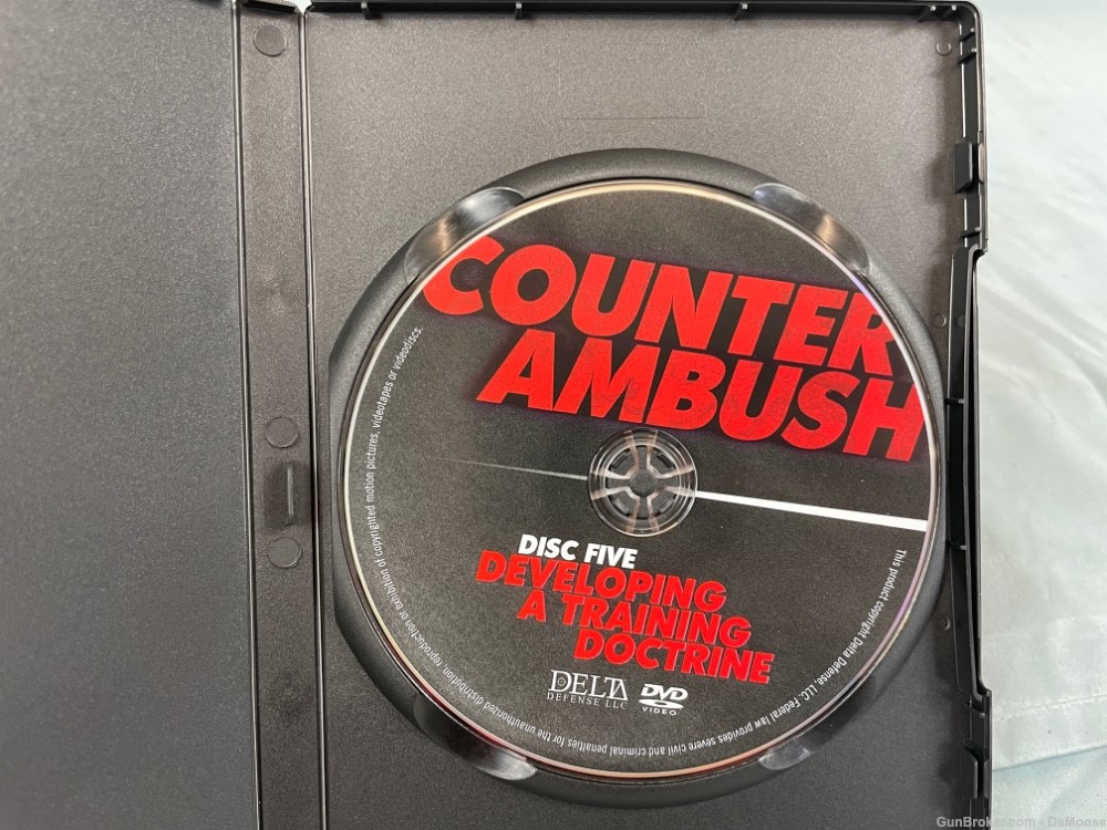 Counter Ambush 5-Disc Rob Pincus DVD Defensive Combat Training Set -img-2
