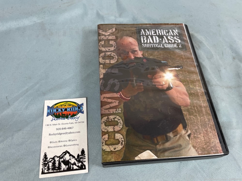 Comstock American Badass Survival Guide Defensive Training DVD Set -img-0