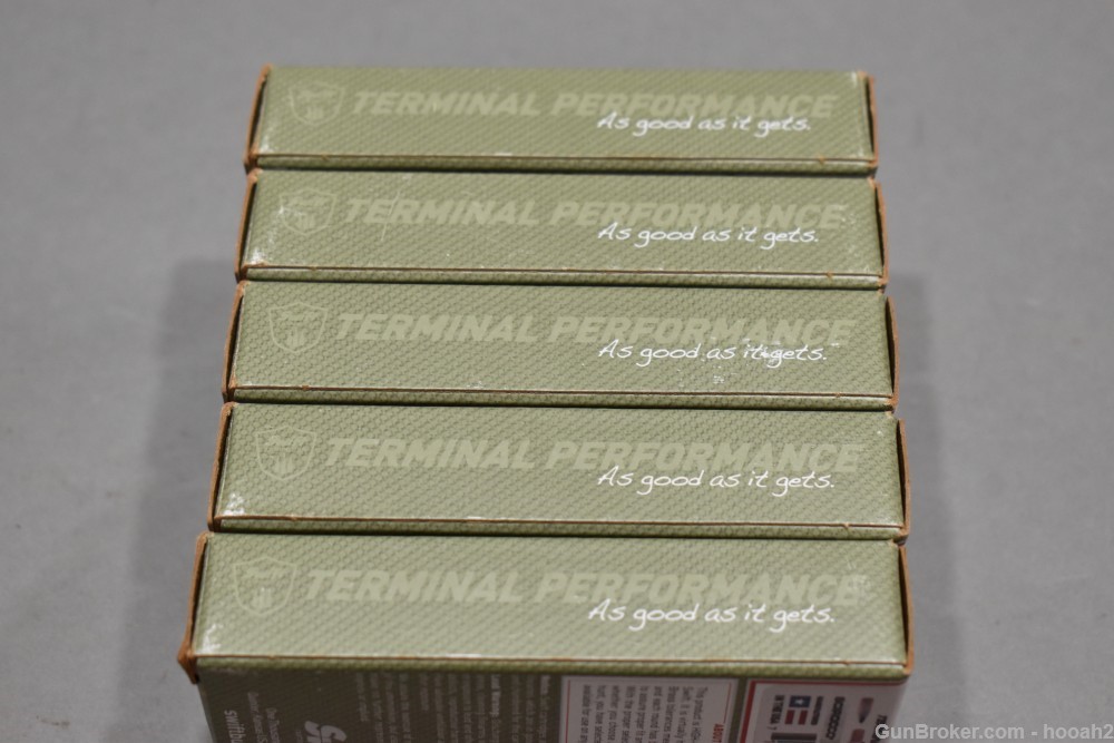 5 Boxes 100 Rds Swift 223 Remington 62 G Scirocco Bonded Hunting Ammunition-img-3