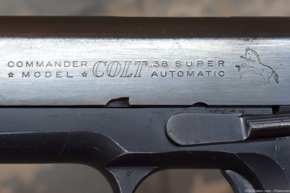 Colt Lightweight Commander in 38 Super made 1972 w/box-img-3