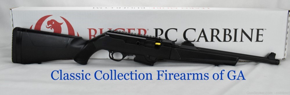 Ruger PC Takedown 9mm Carbine 16.12" Barrel 17 Rounds 19100 NEW -img-0