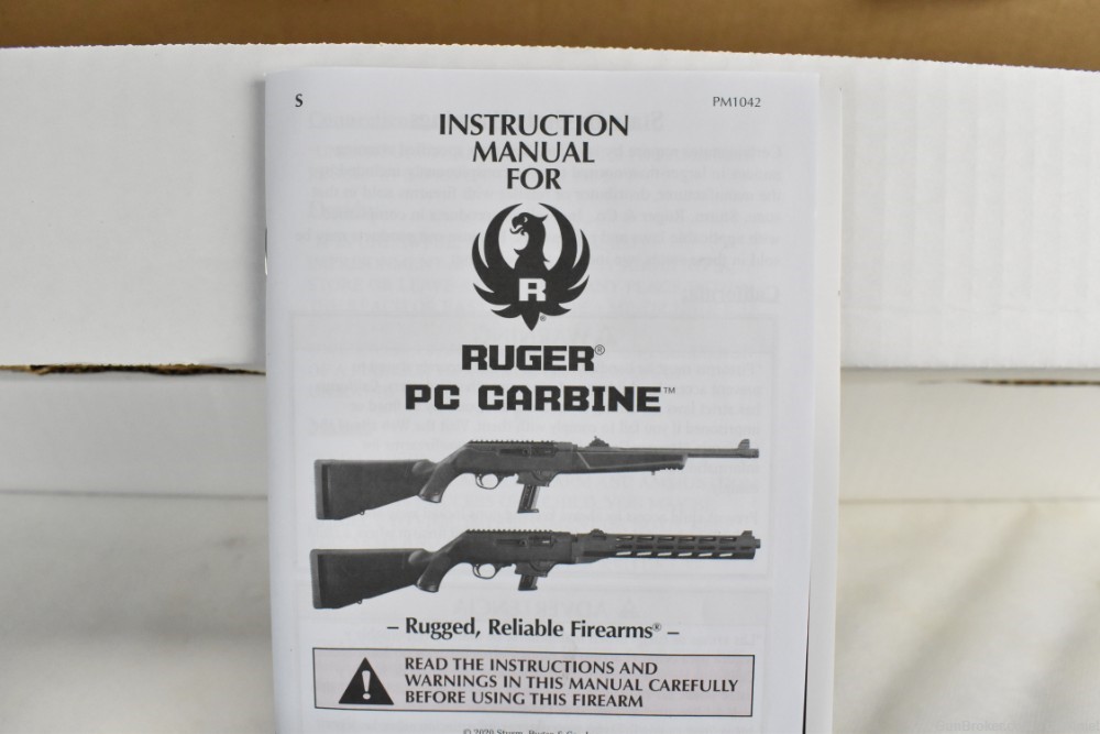 Ruger PC Takedown 9mm Carbine 16.12" Barrel 17 Rounds 19100 NEW -img-13