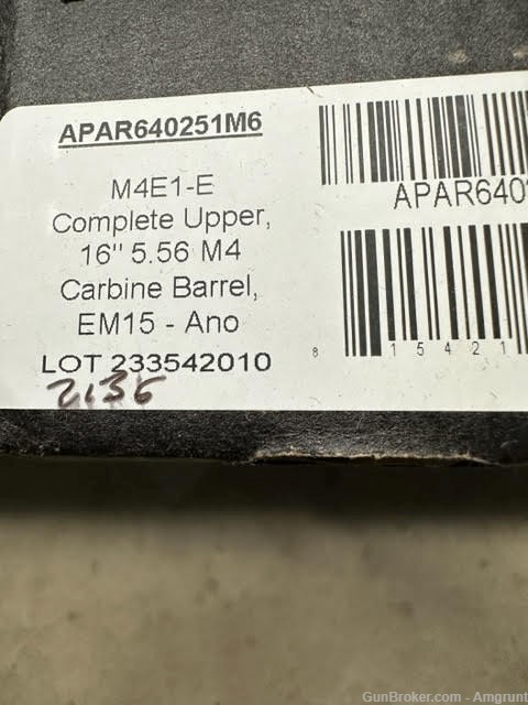 M4E1 Enhanced 16" 5.56 M4 Carbine Barrel Complete Upper Receiver w/o BCG&CH-img-4