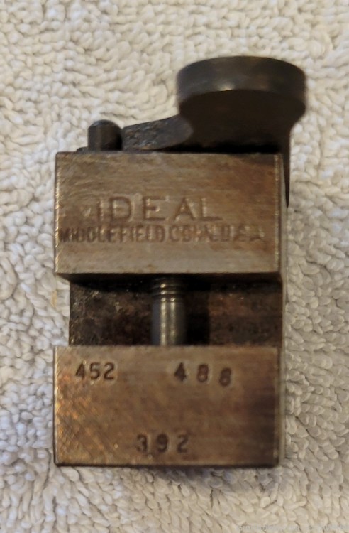 Vintage Ideal Lyman Bullet Mold # 452488 .45ACP-img-1
