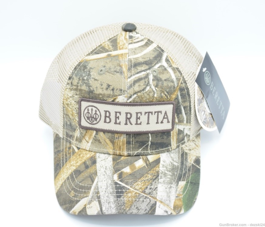 BERETTA FIREARMS CAMO TRUCKERS HAT/BASEBALL CAP BERETTA M9 PX1 92X PX4 92A-img-0