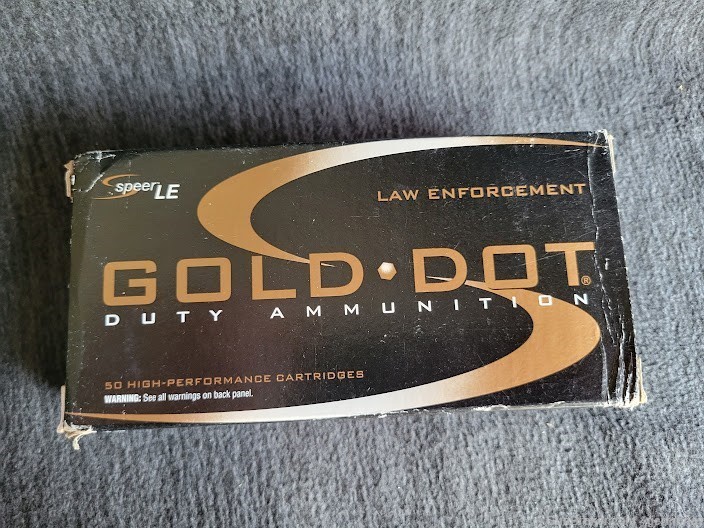 Speer Gold Dot Duty ammo 40 S&W 180gr 50 rd box-img-1