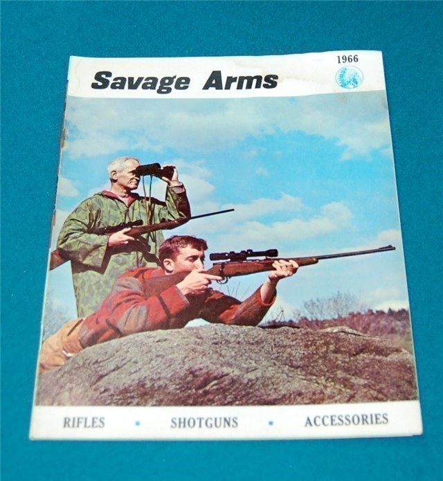 Vintage 1966 Savage Arms Catalog-img-0