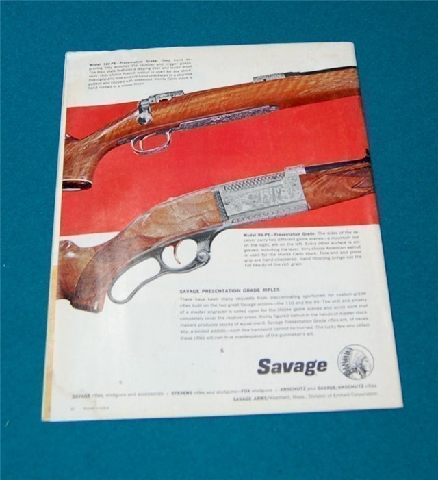 Vintage 1966 Savage Arms Catalog-img-1