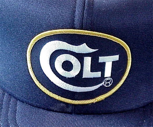 Colt Firearms Factory Logo Blue Ball Cap-img-1