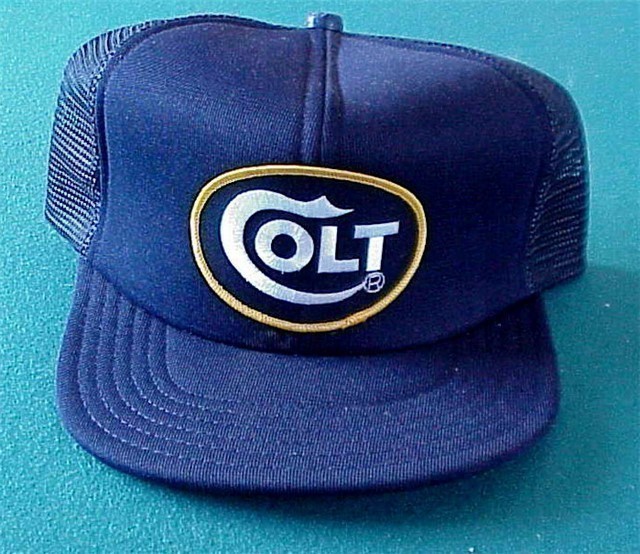 Colt Firearms Factory Logo Blue Ball Cap-img-0