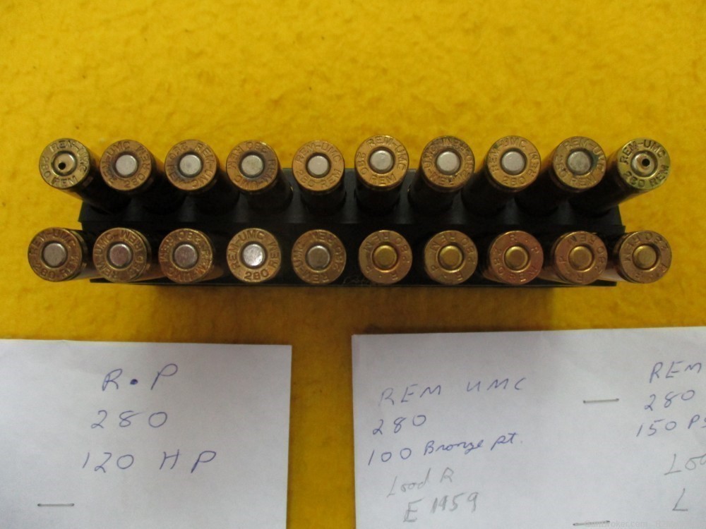 280 & 7mm Exp. Rem. Vintage Ammo-img-6