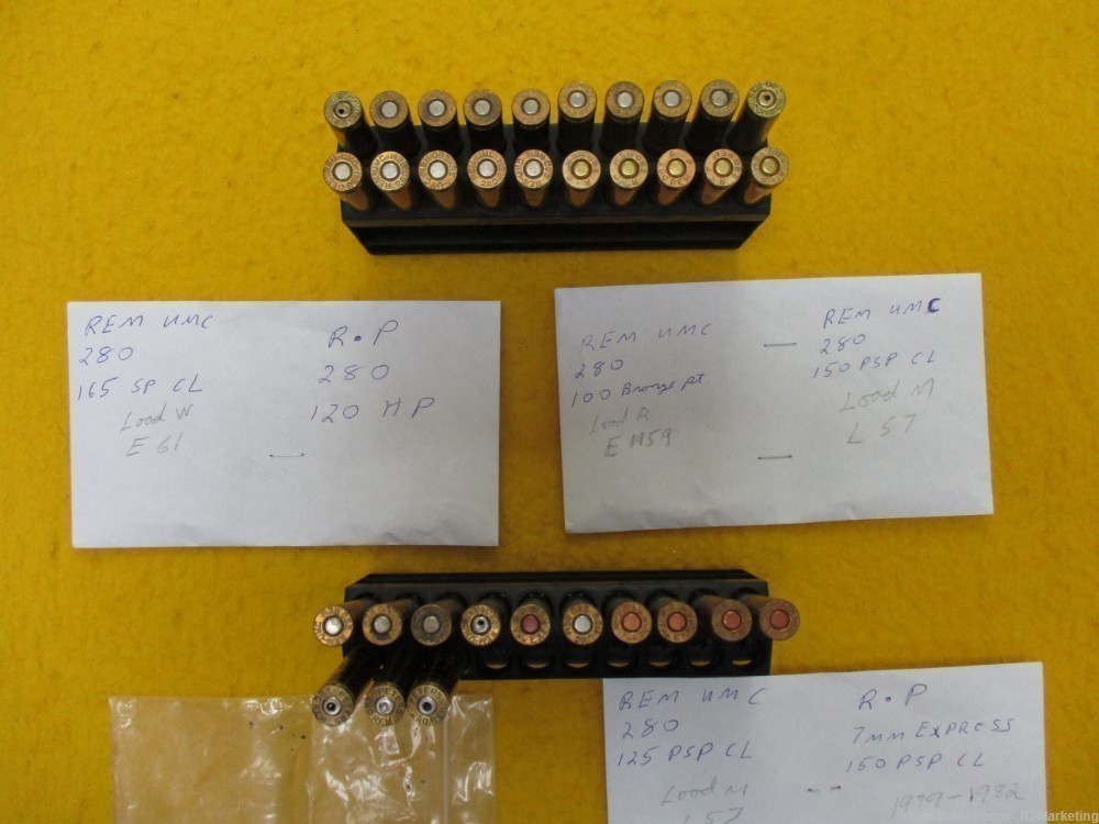 280 & 7mm Exp. Rem. Vintage Ammo-img-5