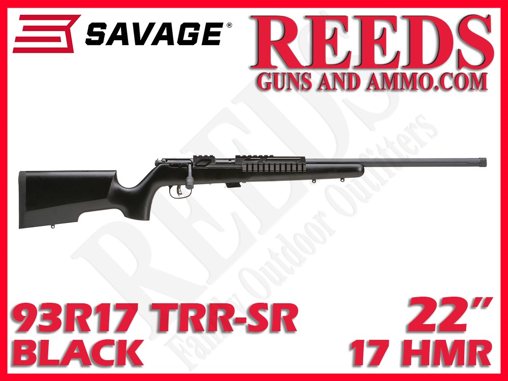 Savage 93R17 TRR-SR Black 17 HMR 22in 96782-img-0