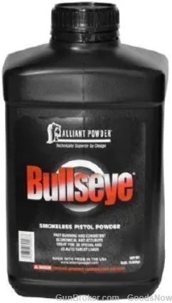 Alliant Bullseye Smokeless Powder Bullseye 8lbs Alliant Bulls Eye -img-0