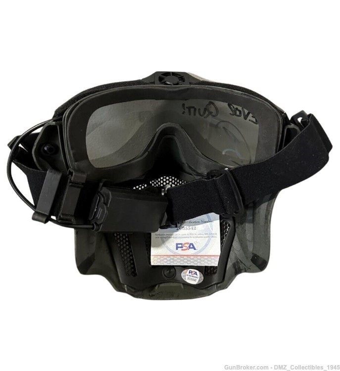 Robert O'Neill Navy Seal Team Six Signed Autographed Tactical Mask PSA COA-img-2
