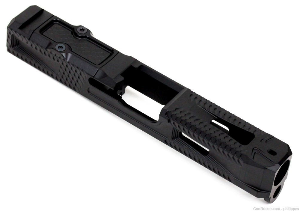 Zaffiri Precision Serpent Slide for Glock 19 Gen3 Graphite Black Cerakote-img-0