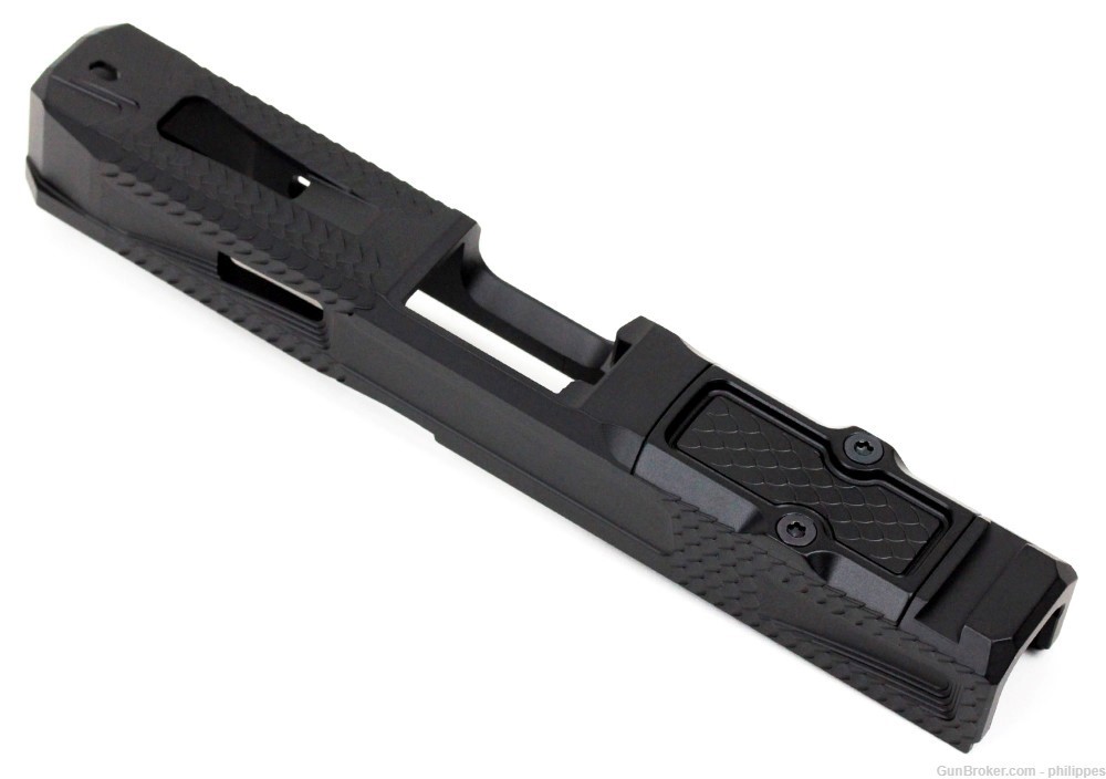 Zaffiri Precision Serpent Slide for Glock 19 Gen3 Graphite Black Cerakote-img-2