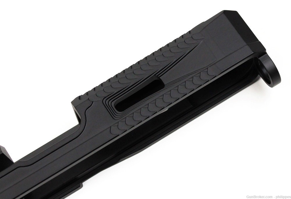 Zaffiri Precision Serpent Slide for Glock 19 Gen3 Graphite Black Cerakote-img-6