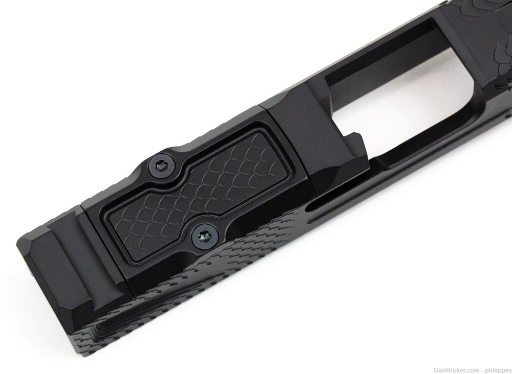 Zaffiri Precision Serpent Slide for Glock 19 Gen3 Graphite Black Cerakote-img-7