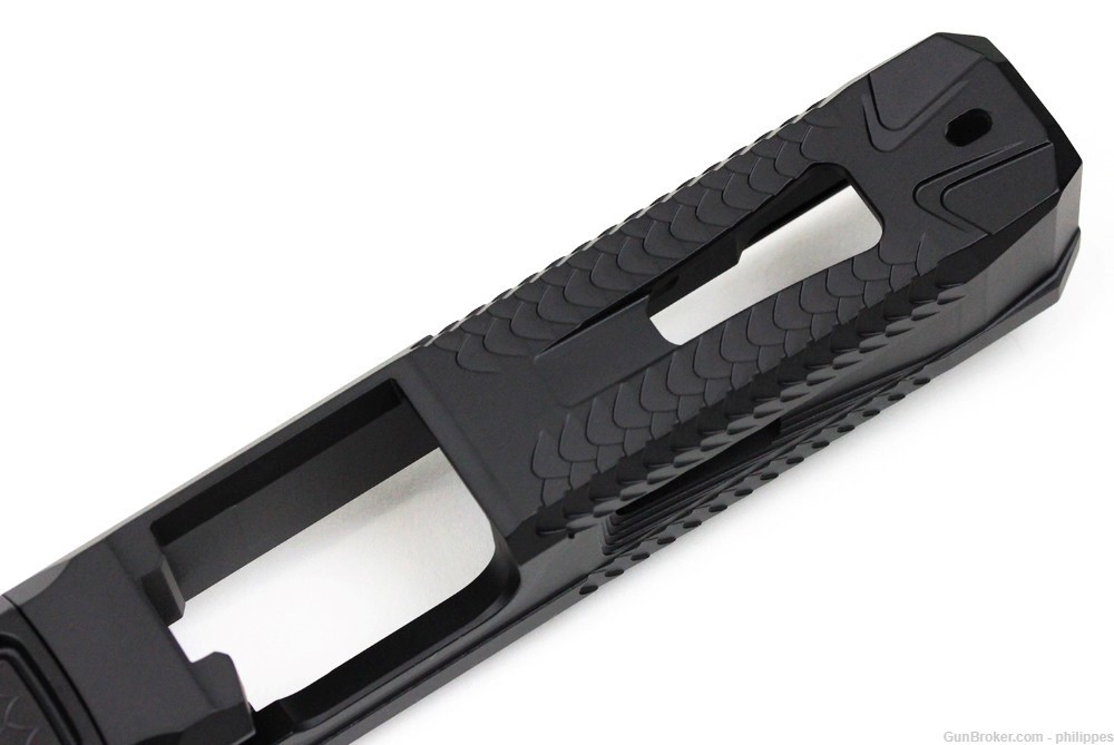 Zaffiri Precision Serpent Slide for Glock 19 Gen3 Graphite Black Cerakote-img-5