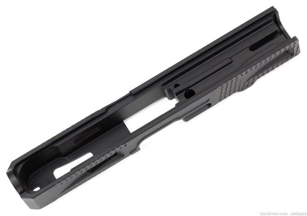 Zaffiri Precision Serpent Slide for Glock 19 Gen3 Graphite Black Cerakote-img-1
