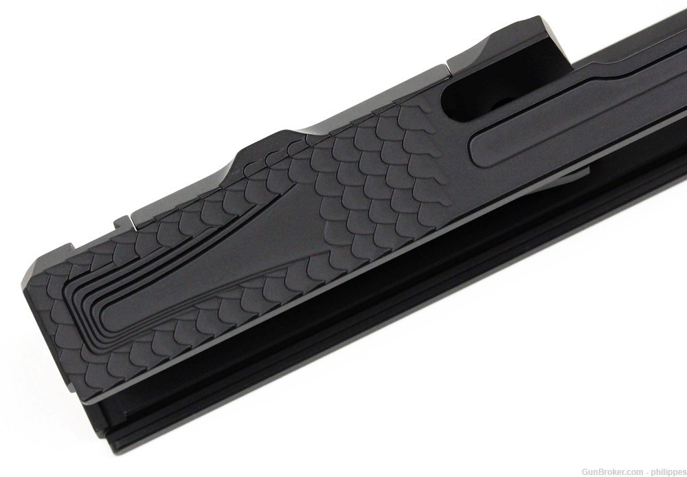 Zaffiri Precision Serpent Slide for Glock 19 Gen3 Graphite Black Cerakote-img-4